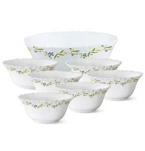 Larah By Borosil Cripper Pudding Set 7 Piece