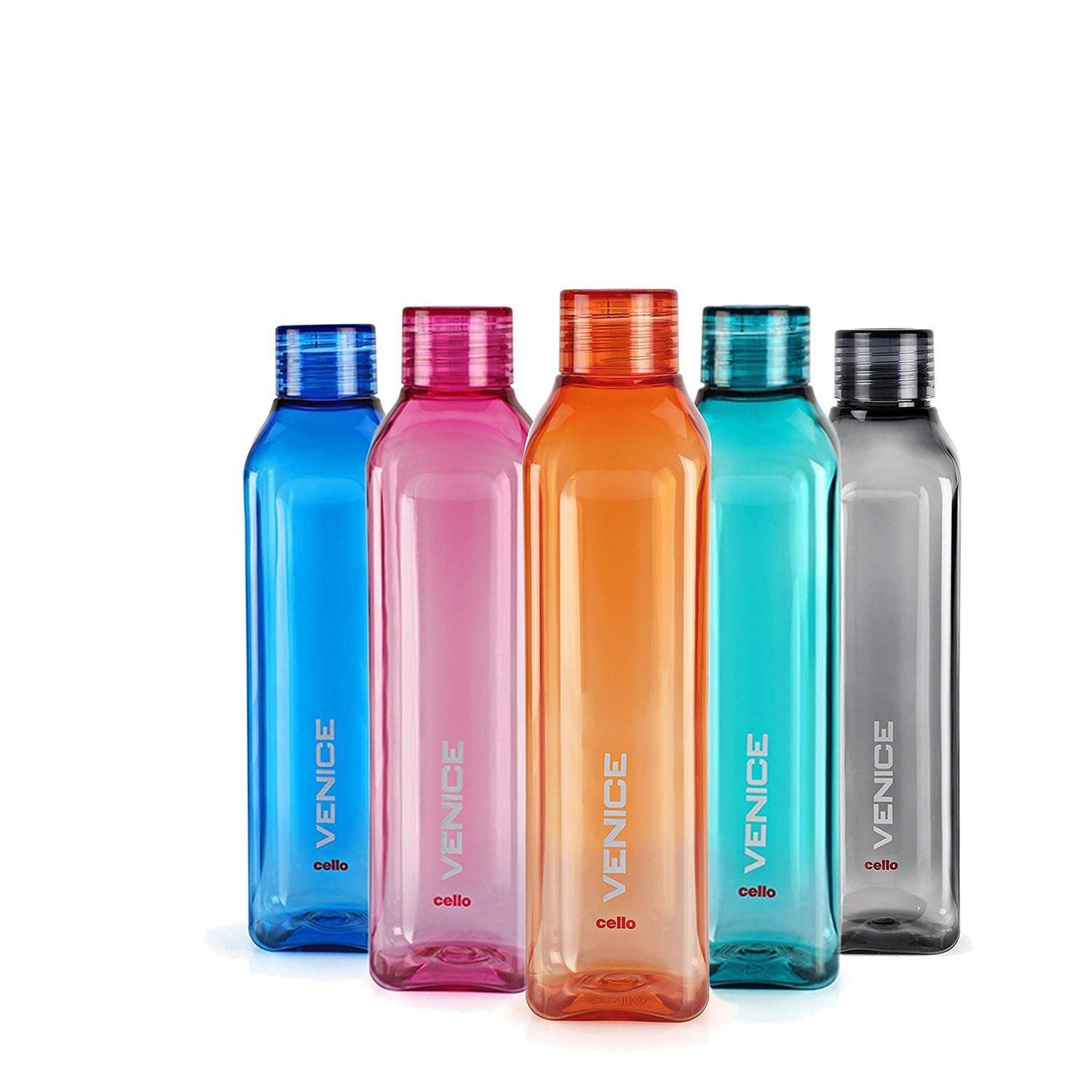 cello Vanice Exclusive Edition 1 Liter Water Bottle Set Of 5