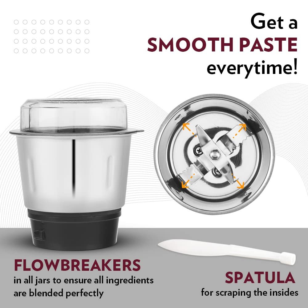borosil silverline mixer grinder 750w
