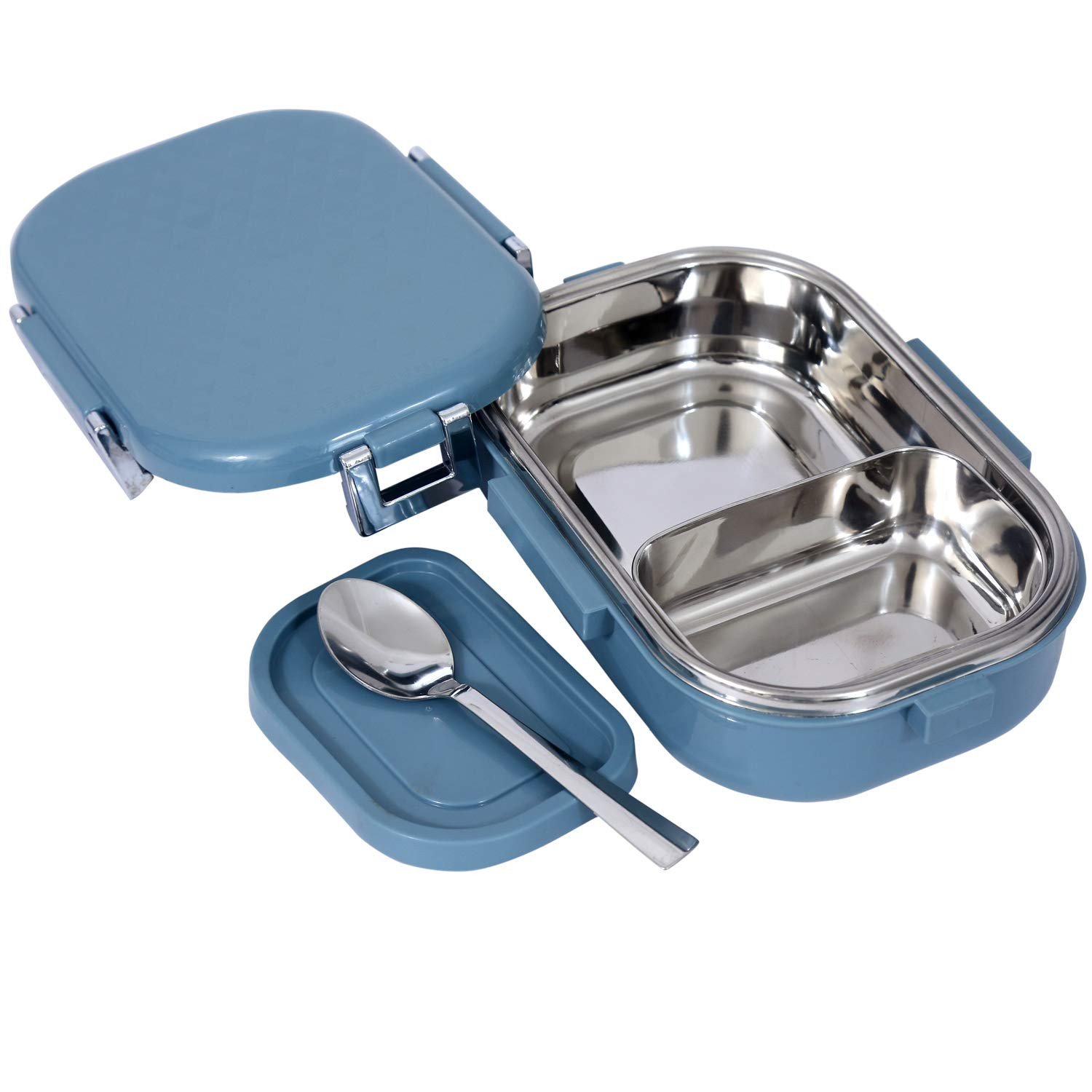 Jaypee Plus Stainless Steel Lunch Box Snapsteel Blue