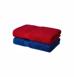 C&S Lifestyle Luxuriate in Comfort: 2 Piece Bath Towel Set in 100% Cotton (500 GSM) - Soft and Absorbent