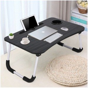 Multi-Purpose Laptop Desk for Study and Reading with Foldable Non-Slip Legs Reading Table Tray, Laptop Table, Laptop Stands, Laptop Desk, Foldable Study Laptop Table, Study Table