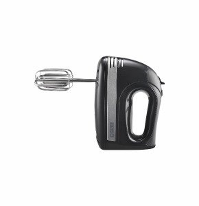 Usha 3732 300-Watt Hand Mixer with 2 Hooks (Black)