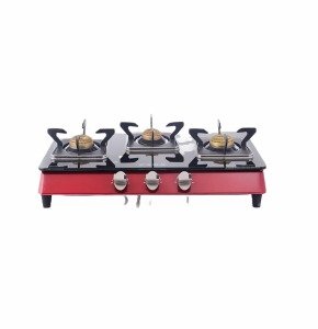 Cooktops | Lustra 3 burner With Square Pan Tray