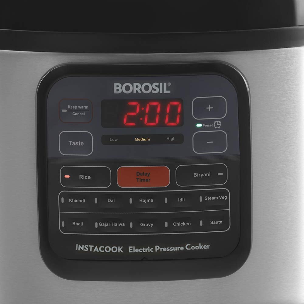 Buy Instacook Electric Pressure Cooker 1100W at Best Price Online in India  - Borosil