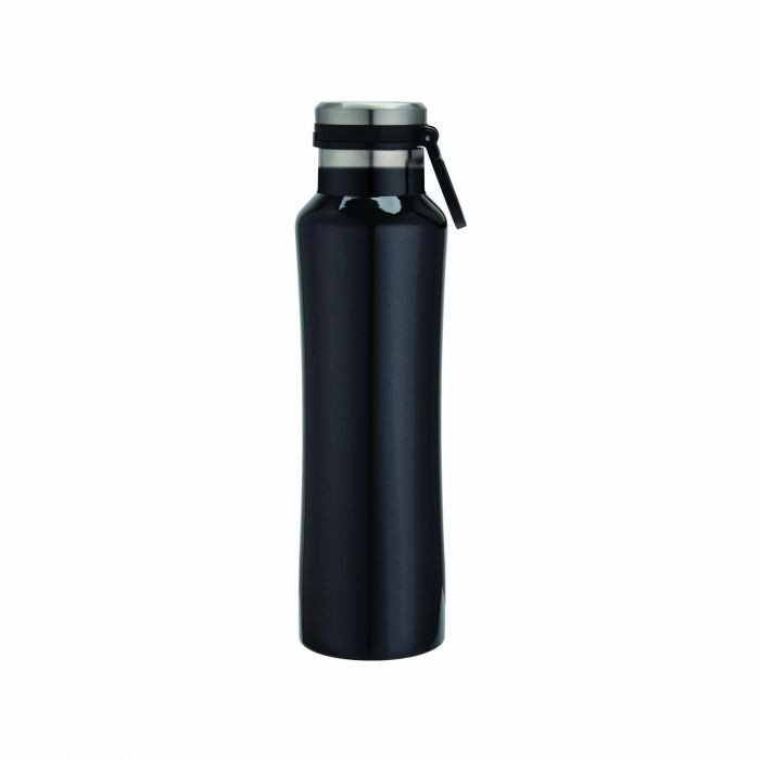 Cello Stainless Steel Double Walled Water Bottle, Hot and Cold (One Touch) 900ml