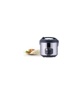 Borosil 1.8-Liters Electric Rice Cooker And Steamer