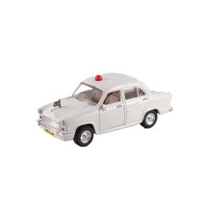 Centy Toys Plastic Ambassador Car, Pack Of 1, White