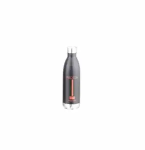 Polyset Proton Stainless Steel Water Bottle, 1000 ml, Black