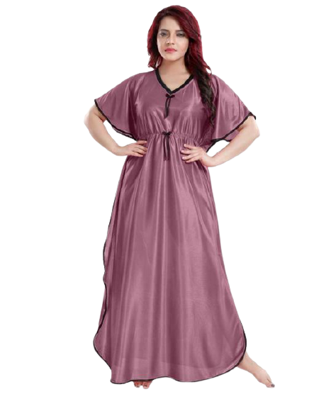 C&S Lifestyle Women Nighty in Purple